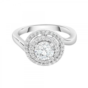 Bague SC Crystal ornée de Zirconium