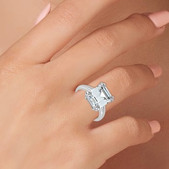 Bague SC Crystal ornée d'un Cristal scintillant