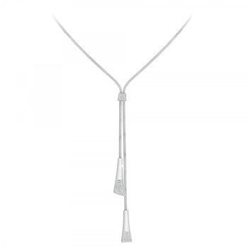 SC Crystal necklace with sparkling crystals