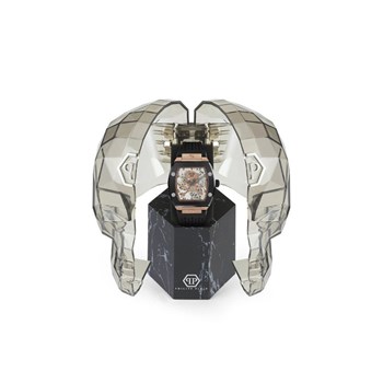 Montre Philipp Plein - The Skeleton doré rose