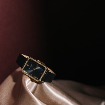 Montre Rosefield Femme 'Octagon' Quartz - Boîtier métal doré - OBBLG-O51
