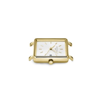 Montre Rosefield Femme 'The Boxy XS' Quartz - Boîtier métal doré - QMWMG-Q039