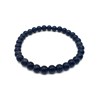 Bracelet extensible avec perles Onyx Noir - vue V1