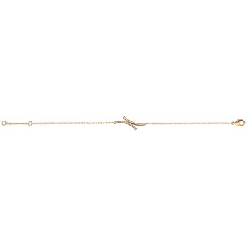 Bracelet croisé - Plaqué or