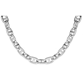 Collier maille marine - Argent
