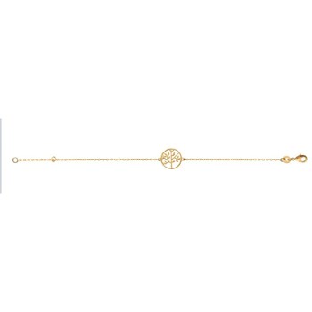 Bracelet Arbre de vie - Plaqué or