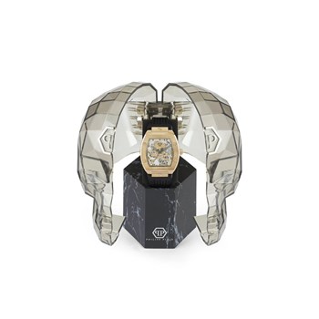 Montre Philipp Plein - The Skeleton doré jaune