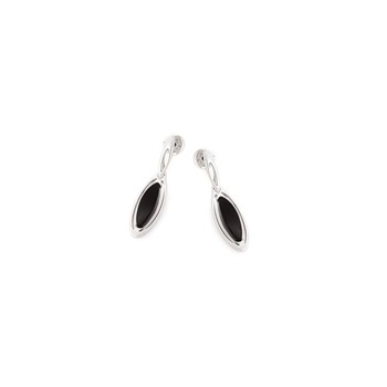 Boucles d'oreilles agate en argent
