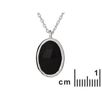COLLIER ONYX ARGENT