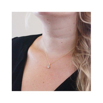 Pendentifs Kristine - Doré et Cristal