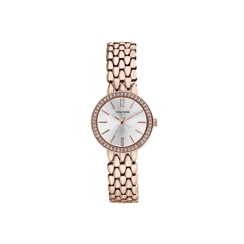 Montre femme analogique Trendy Kiss - Bracelet métal - Barbara