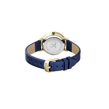 Montre femme analogique Trendy Kiss - Bracelet cuir véritable de vachette - Stella
