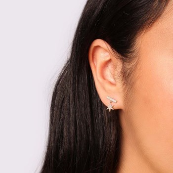 Boucles d'oreilles 'Stuga' Or et Diamants