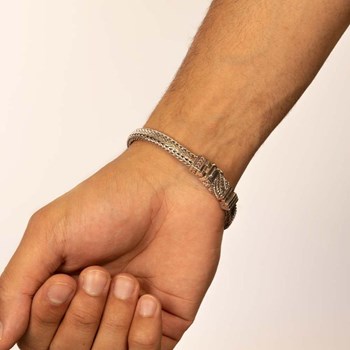 Bracelet Homme 'Lénaick' Argent 925