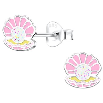 Boucle d'oreille perle en argent 925/1000