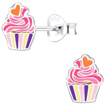 Boucle d'oreille glace en argent 925/1000
