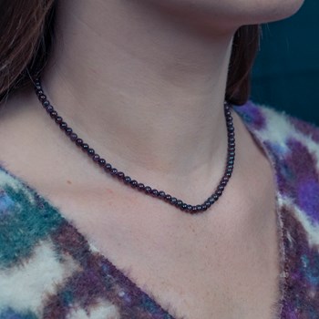 Collier Serena en pierres Grenat