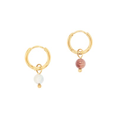 Boucles D'oreilles Or Serena 18K Fleurs