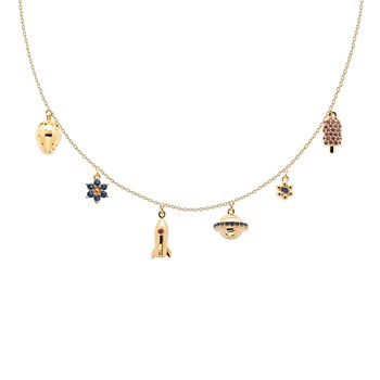 Collier PdPaola Les petites doré