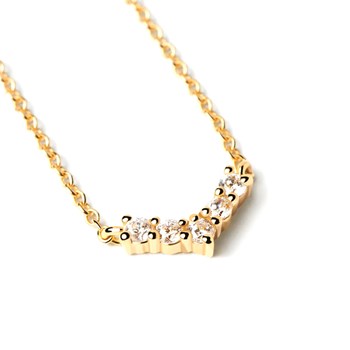 Collier PdPaola Mini Crown doré