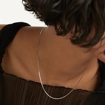 Collier chaîne PdPaola Snake argent
