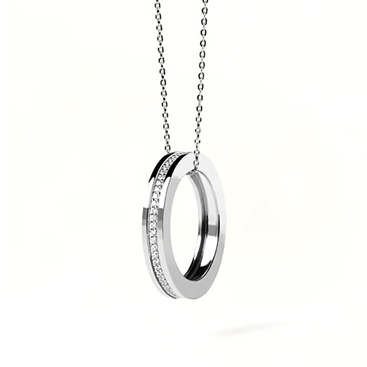 Collier PdPaola Infinity argent - vue 2
