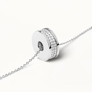 Collier PdPaola Atlas argent