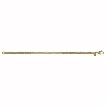 Bracelet Brillaxis style maille cheval en or 9K