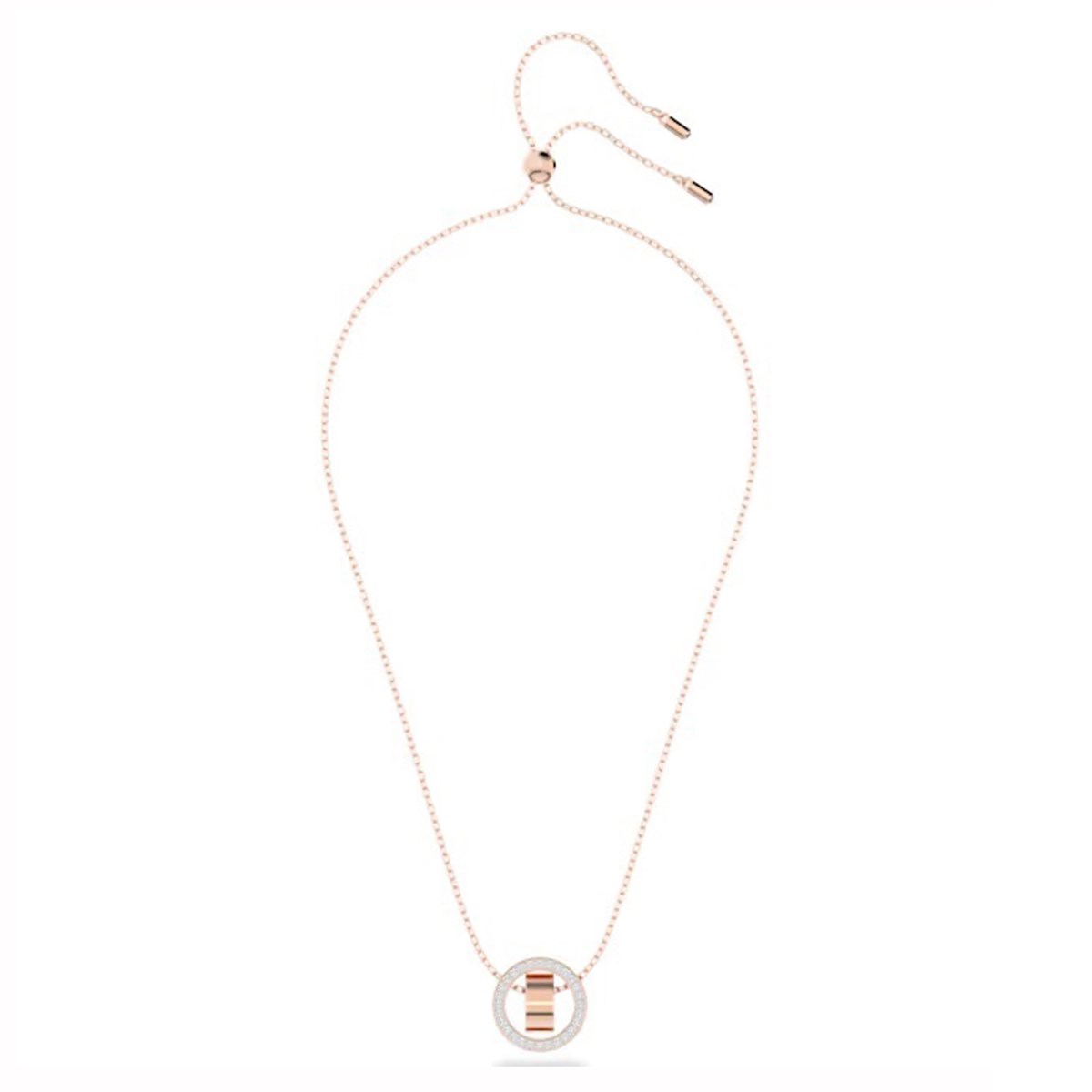 Collier Swarovski Hollow rosé - vue 3