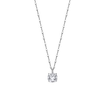 Collier Lotus Silver Charming Lady argent