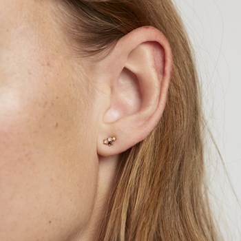 Boucles d'oreilles puces PD Paoloa ZODIAC - Cancer