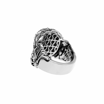 Bague Homme Argent Dieu Mythologie