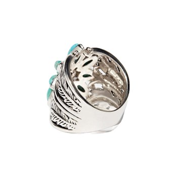 Bague 'Amancay' Turquoise 2,20ct et Argent Massif 925/1000