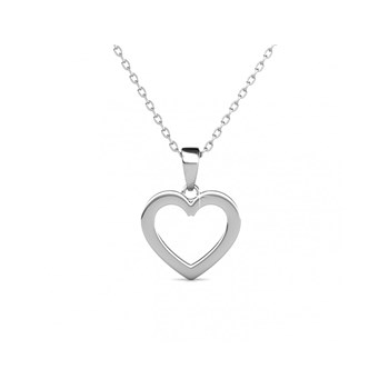 Lovett pendant - Silver and crystal