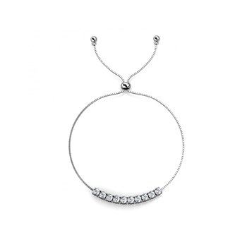 Bracelet Crystal Mia - Argenté et Cristal