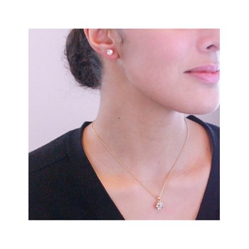 Lily set - Doré et Cristal