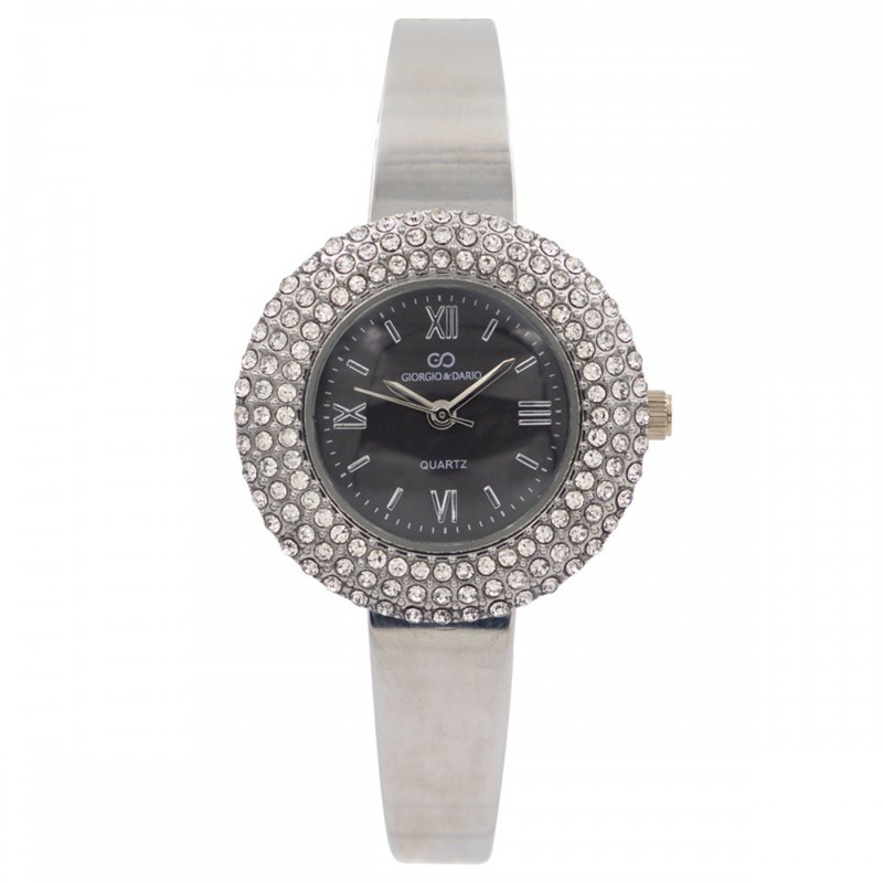 Montre Femme Bracelet Métal Strass GIORGIO