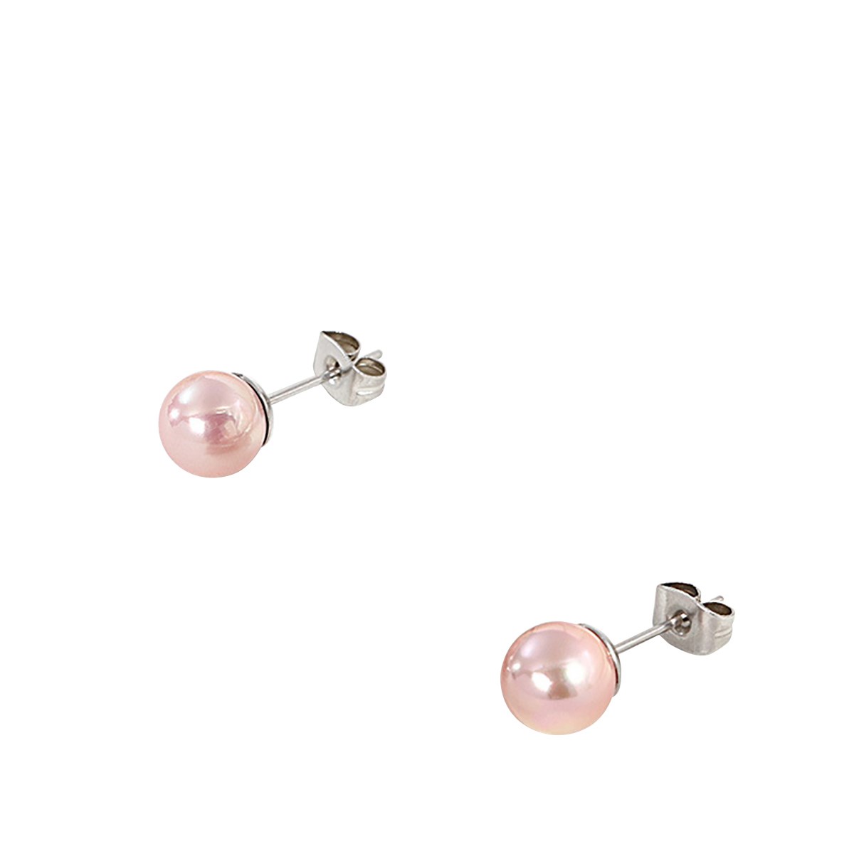 LCS01045.380.BO - Boucles d'oreilles femme perles rose Lee Cooper