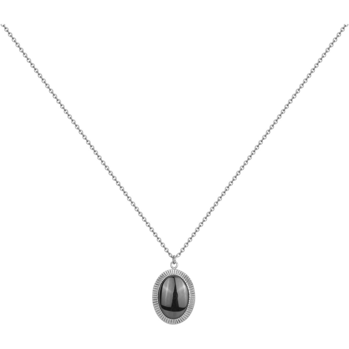 Collier mono-motif Elena en Acier 316L