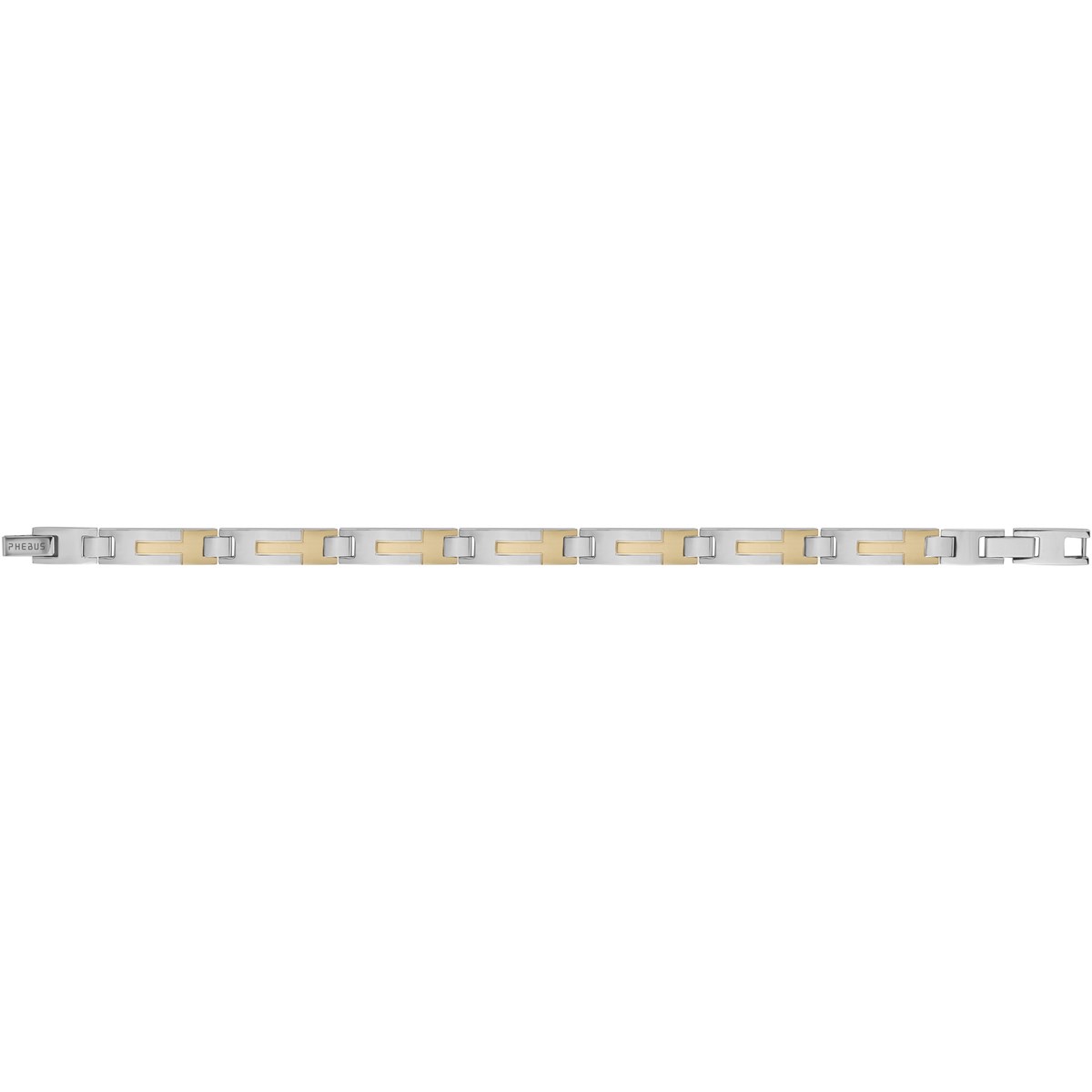 Bracelet souple multi-motifs Ismaël en Acier 316L