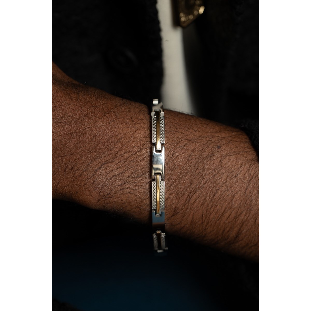 Bracelet souple multi-motifs Filip en Acier 316L - vue 2