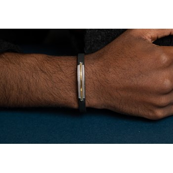 Bracelet souple Hippolyte en Acier 316L