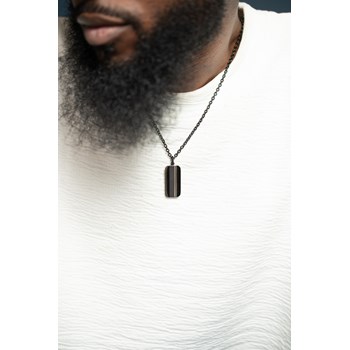 Collier mono-motif Hippolyte en Acier 316L
