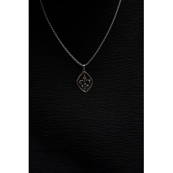 Collier mono-motif Roy en Acier 316L