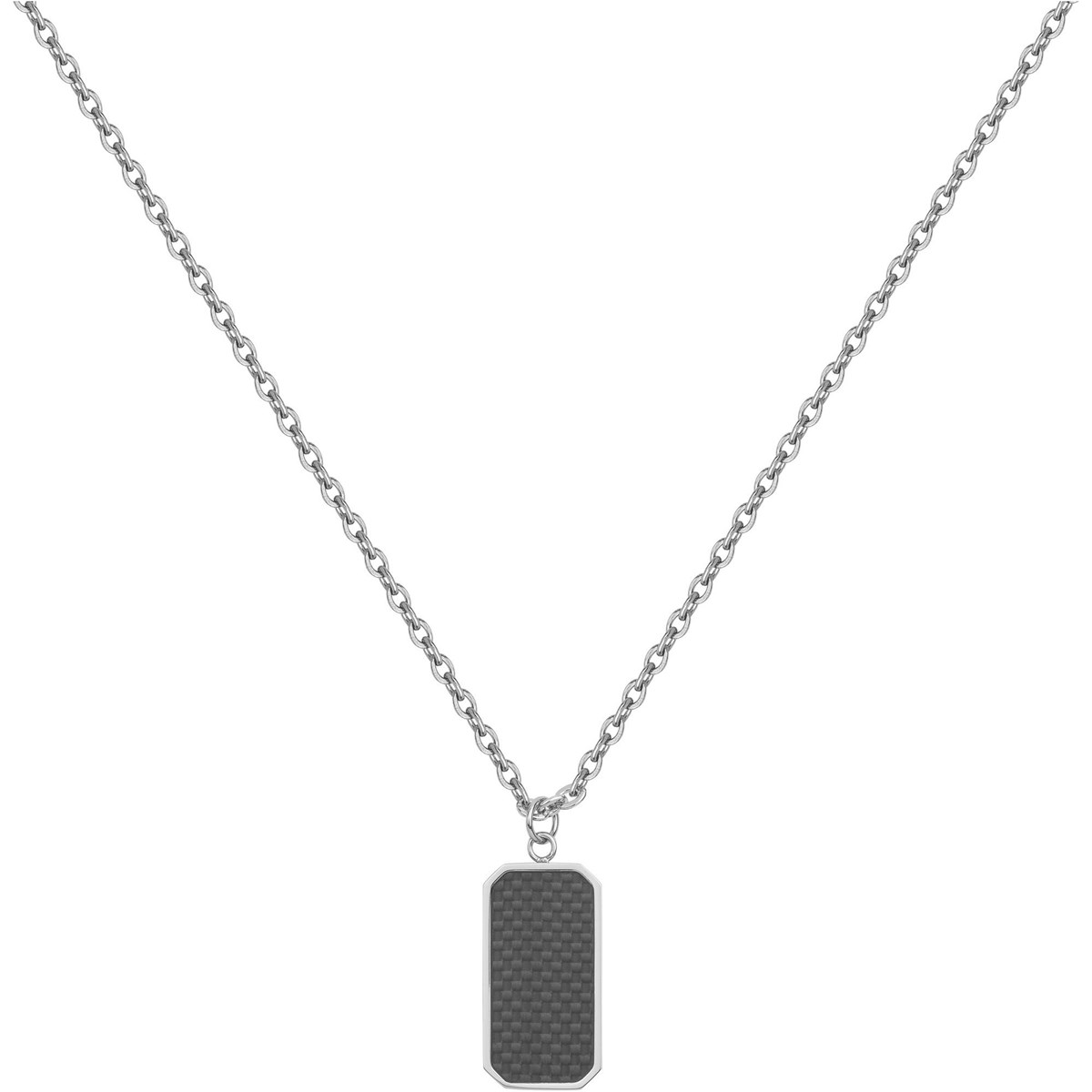 Collier mono-motif Léonce en Acier 316L