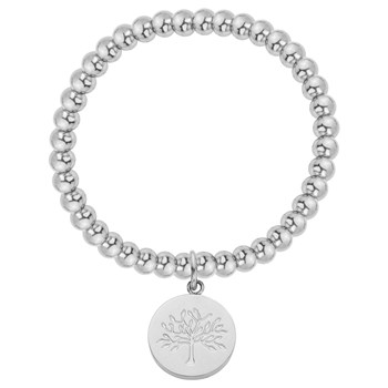 Bracelet souple mono-motif Livia en Acier 316L