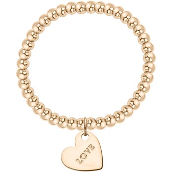 Bracelet souple mono-motif Floriane en Acier 316L