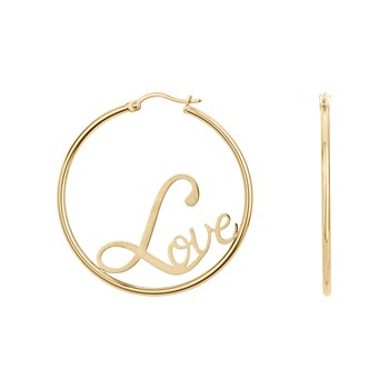 Créoles Mylène en Acier 316L