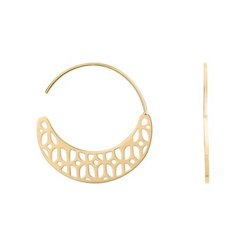 Créoles Magali en Acier 316L