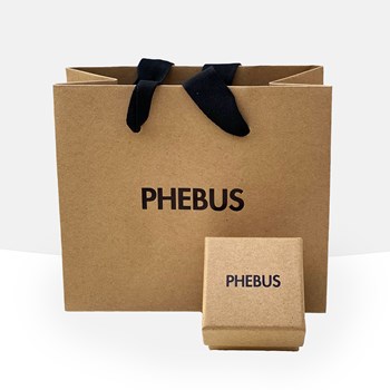 Boucles d'oreilles puces Issa en Acier 316L avec oxyde de zirconium blanc